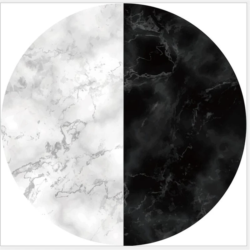 Круглый ковер для детской комнаты детский коврик лазания моющийся нескользящий