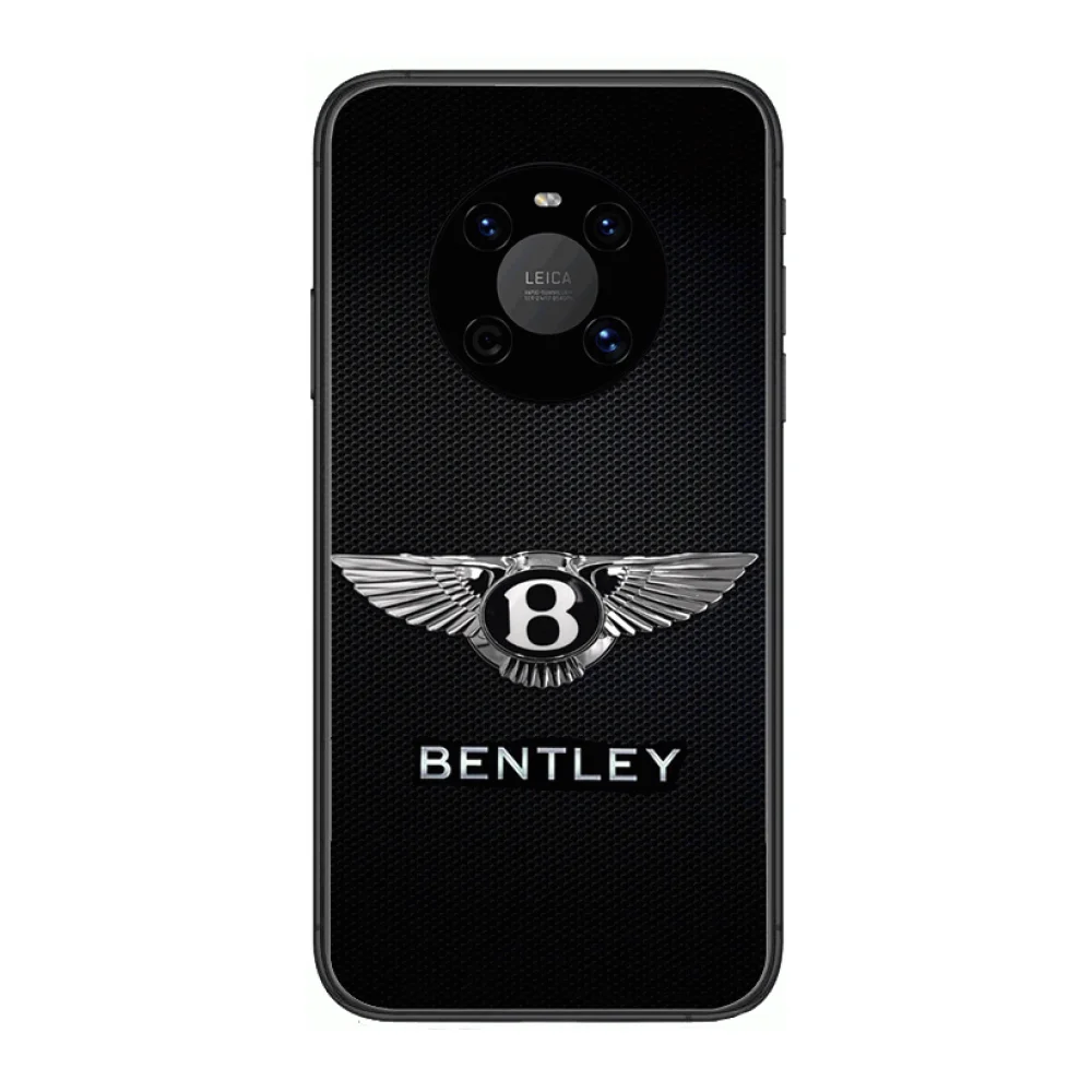 

W.O.wing Luxury Car Phone Case For Huawei mate 30 10 20 40 Lite Smart Z Pro Black Etui 3D Coque Painting Hoesjes case