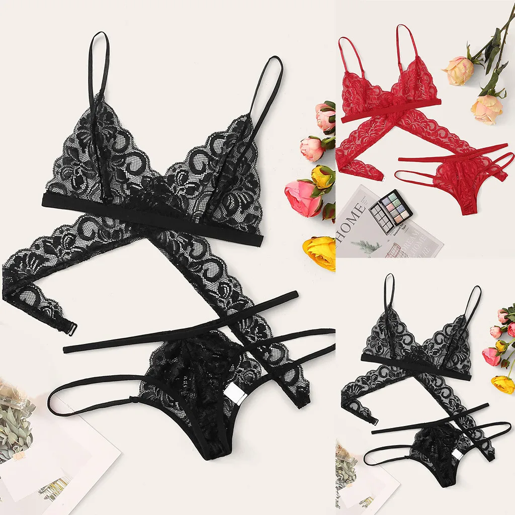 Вы уверены что не приедете в новый сексуальный женский кружевной бюстгальтер с v