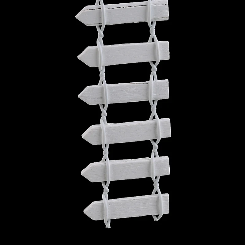 Миниатюрный забор для украшения сада DIY сказочный набор декоративный деревянный