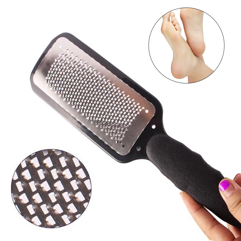 

1 Pcs Stainless Steel Foot Rasps File Foot Care Hard Skin Care Remover Exfoliating Pedicure Reusable Pedicure Tools Foot Rasp