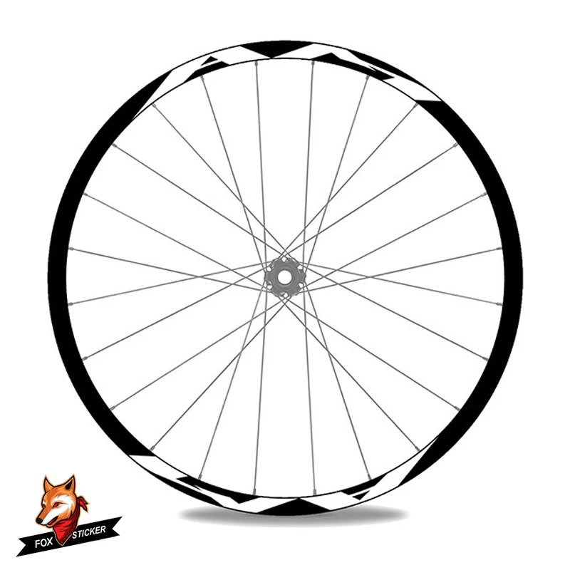 26er 27 5 er 29er MTB обод колеса наклейка Цикл Светоотражающие горный велосипед с