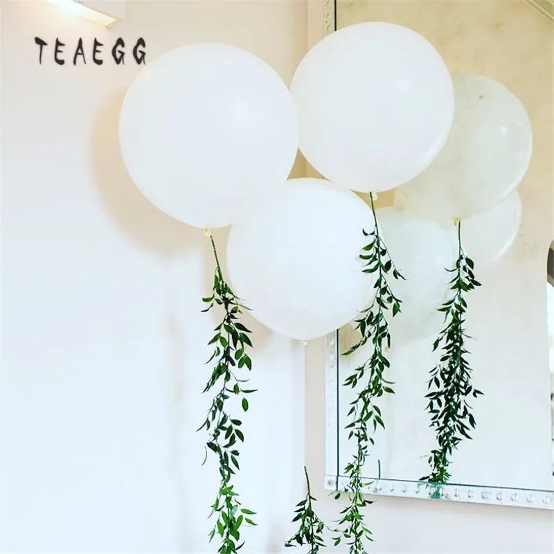 Белые круглые воздушные шары 5 дюймов 30 шт. украшение для фотосъемки в честь