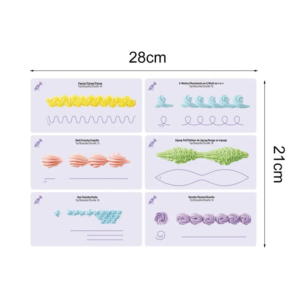 

DIY decorating practice board drawings 13patterns cream decorating drawings