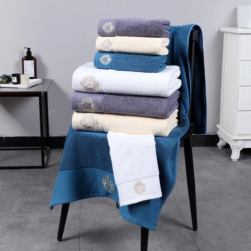 

DIMI 100% cotton Towel set bath towel and face towel can Single choice Bathroom Towel Travel Sports Towels