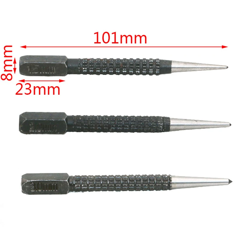 Набор сверл из быстрорежущей стали с двумя канавками комплект 3 корончатых фрез