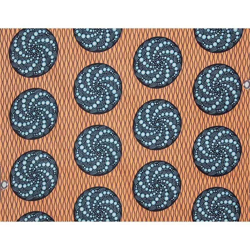 Африканский Анкара батик с принтами ткань реальные воск для шитья Материал 100%