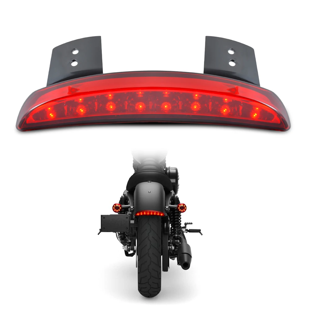 Мотоциклетные нарезанный заднее крыло край плиты хвост тормоз Лицензия