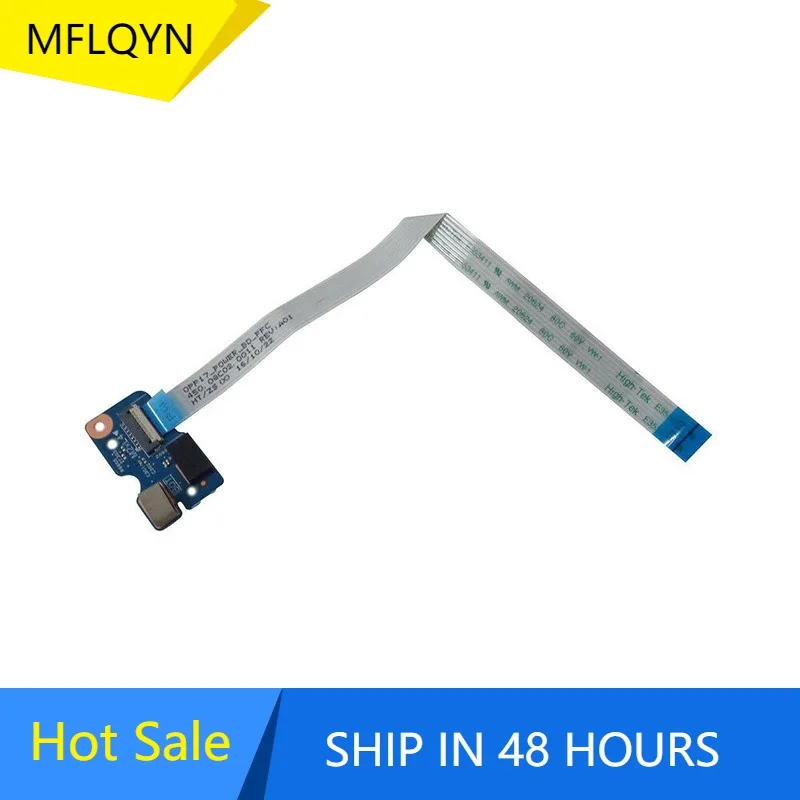 

FOR HP 17-X 17T-X 17-Y 17Z-Y Power Button Board & Cable 856612-001