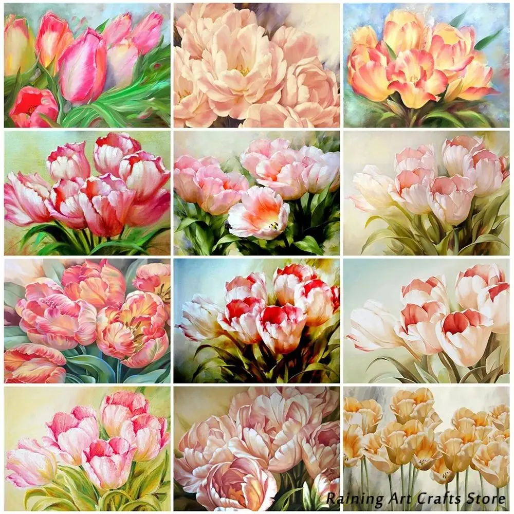 

5D Diy Diamond Painting Lily Flower Full Square/round Drill Rhinestone Embroidery Cross Stitch Kits Mosaic Pictures Home Decor