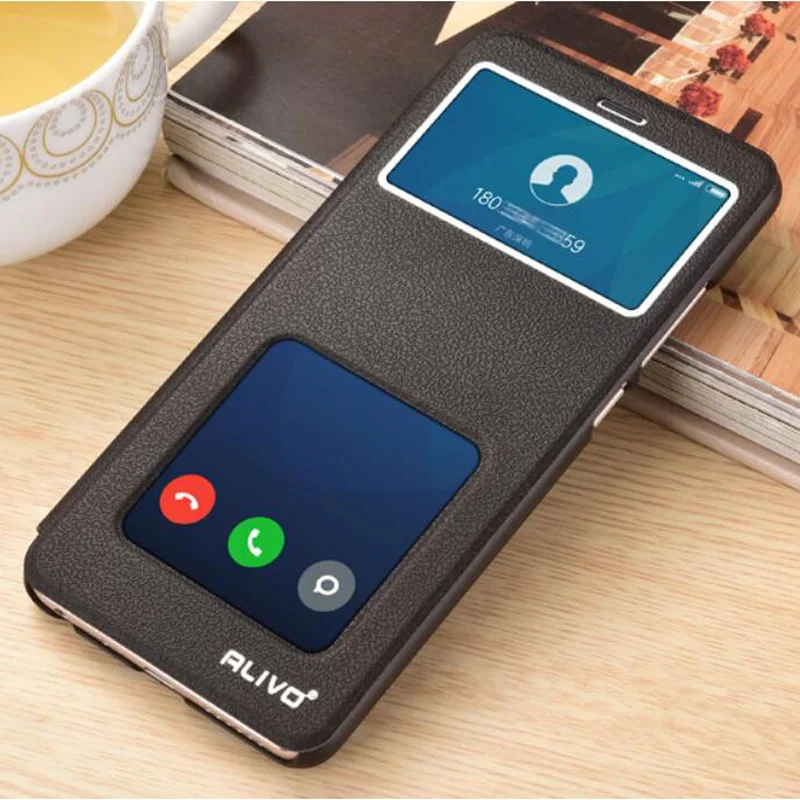 Xiaomi Redmi Note 7 6A чехол PC Роскошный ультра тонкий защитный кожаный жесткий флип для