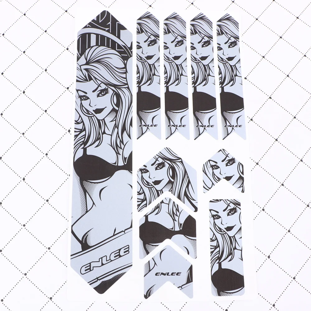 Наклейка для горного велосипеда ночная отражающая наклейка креативные наклейки