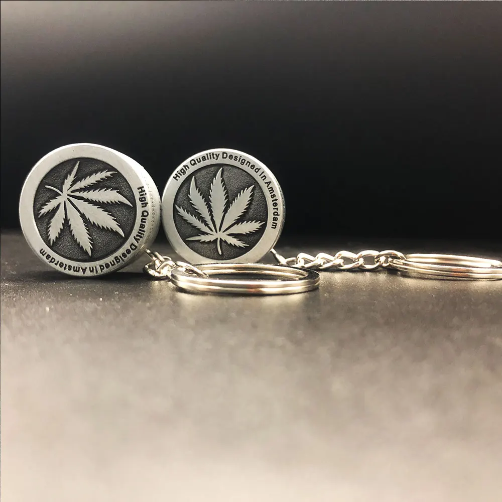 30 мм Портативный Ключ link измельчитель для трав из цинкового сплава сырое курения