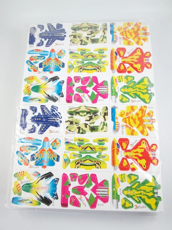 

New 3DJigsaw Puzzle Aircraft Fighter Aircraft Military Model Jjigsaw Puzzle Toys Children early Education Gifts