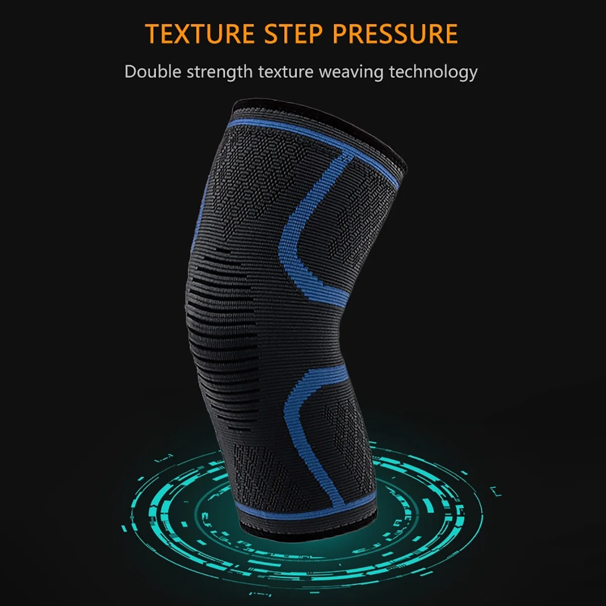 1 шт. спортивный наколенник эластичный нейлоновый коленный фиксатор для