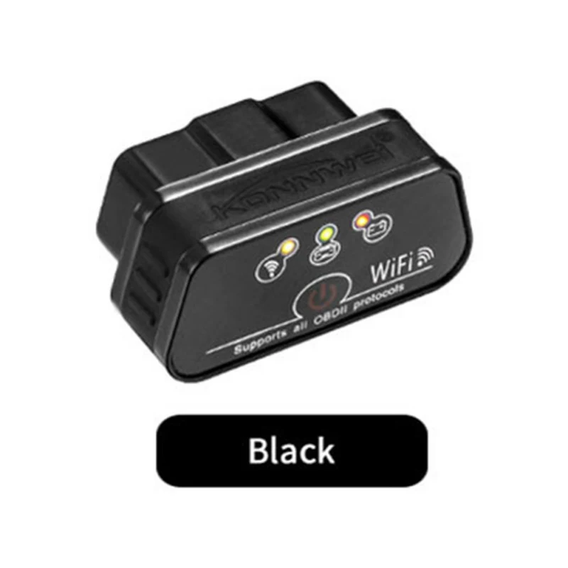 KW901 OBD2 Bluetooth автомобильный диагностический инструмент кВт 901 ELM 327 Wifi для Android / IOS