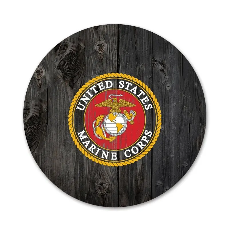 Морская пехота USMC брошь значок косплея аксессуары для одежды рюкзак украшение