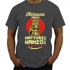 Новое поступление, Мужская футболка, Классическая Летняя мужская футболка с изображением героев мультфильма Hanzo меч и суши