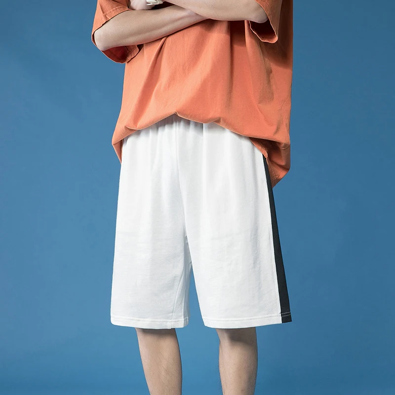 

Shorts 2021 New Fashion Shorts Men's Summer Loose Casual Five-point Pants Men's Color Matching Shorts Running Fitness Pants