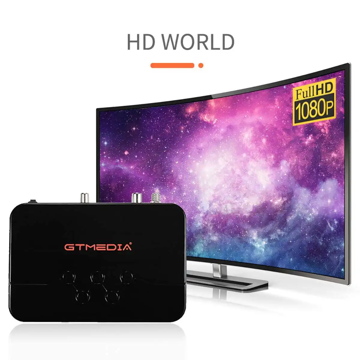 ТВ-приставка GT MEDIA V7 Pro DVB-S2 S2X T2 приставка для спутникового телевидения обновление