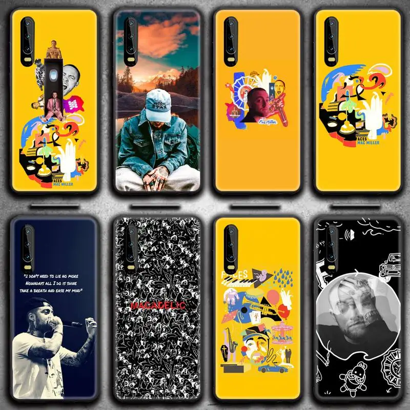 

Rapper Mac Miller Phone Case for Huawei P20 P30 P40 lite E Pro Mate 30 20 Pro P Smart 2020 P10
