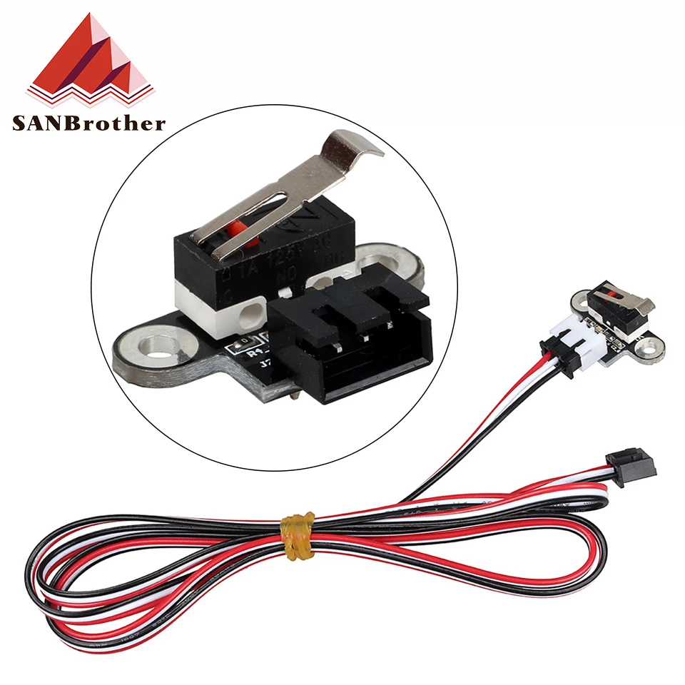 

3D Printer Kits Endstop Mechanical Limit Switch Module Endstop Switch Horizontal Type for RAMPS 1.4 RepRap DIY Parts