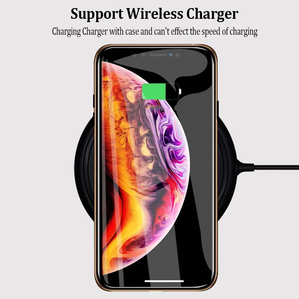 Магнитный чехол из закаленного стекла для iPhone 11 Pro Max 11 Pro 11 XS Max XR XS X 7 8 6 6S Plus защита всего тела 360
