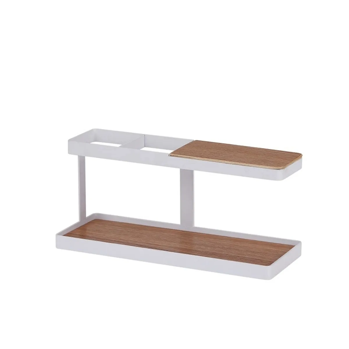 

Universal Desk Phone Holder Stand Storage Shelf Office Desktop Organizer remote control storage box cosmetics shelves