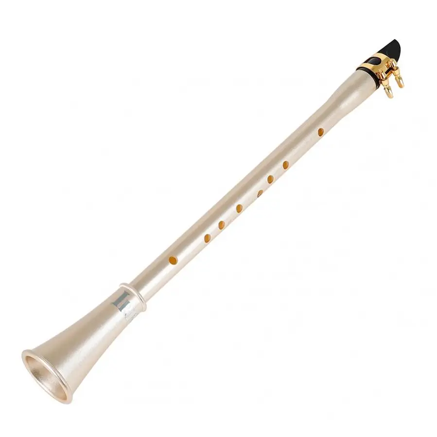 Mini Pocket Clarinet bE Sax Portable Clarinet Saxophone Little Saxophone with Carrying Bag Woodwind Instrument