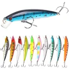 Приманка рыболовная, 7,5 г, 10 см, 10 цветов, снасть искусственные рыболовных крючков, 1 шт.