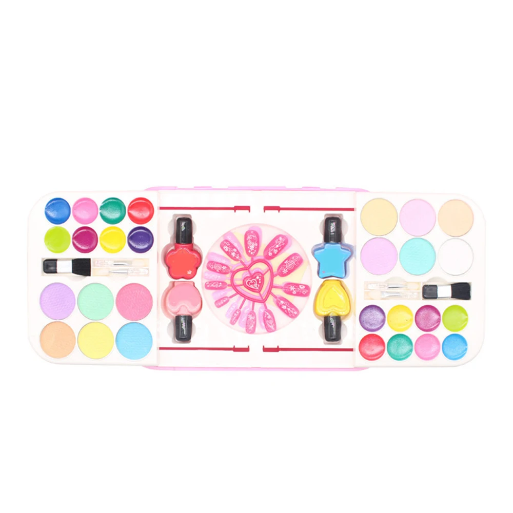 Набор детских игрушек для макияжа ролевые игры принцесса розовый макияж