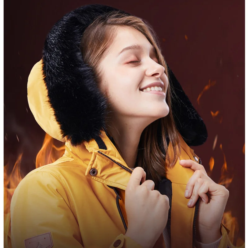 Зимняя водонепроницаемая лыжная куртка для мужчин и женщин толстое хлопковое