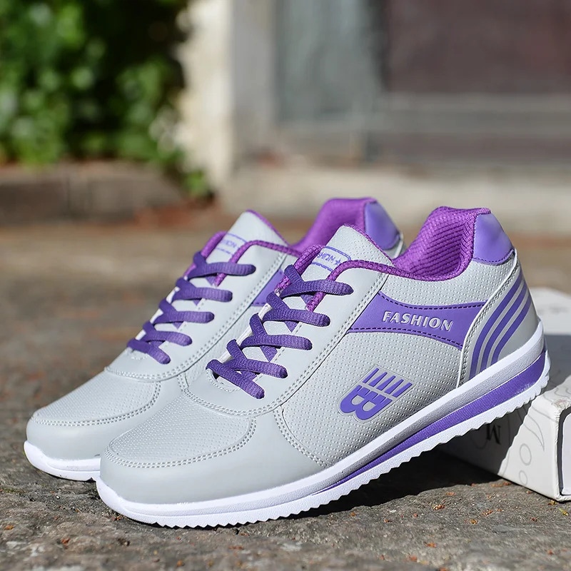 Женская обувь для игры в гольф Водонепроницаемый без шипов спортивные кроссовки