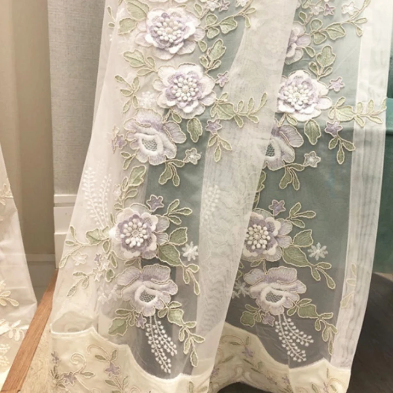 Китайские трехмерные занавески жаккардовые для гостиной спальни учебы