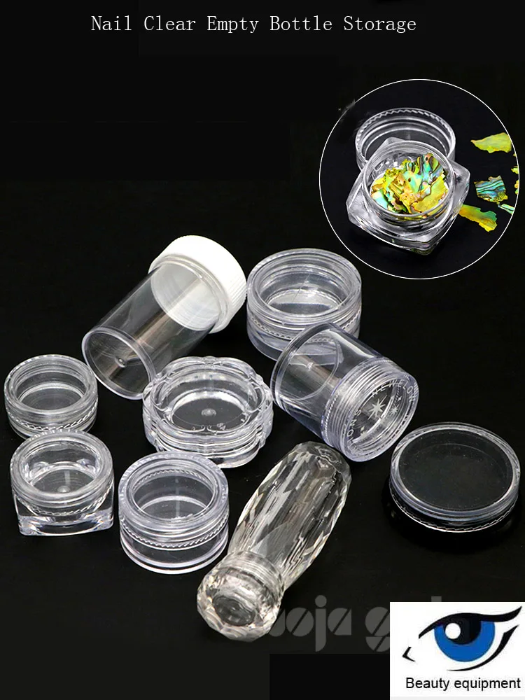 Инструменты для ногтей специальные лаки ювелирные изделия пустая бутылка
