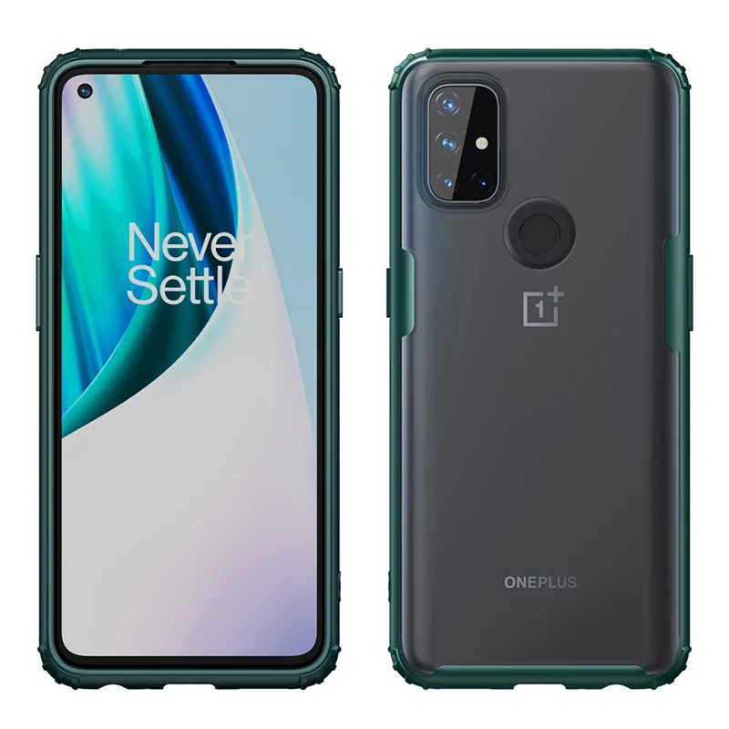 case for oneplus nord n10 5g n100 bumper cover on one plus nordn10 nordn100 n 10 100 10n 100n protective phone coque bag matte free global shipping
