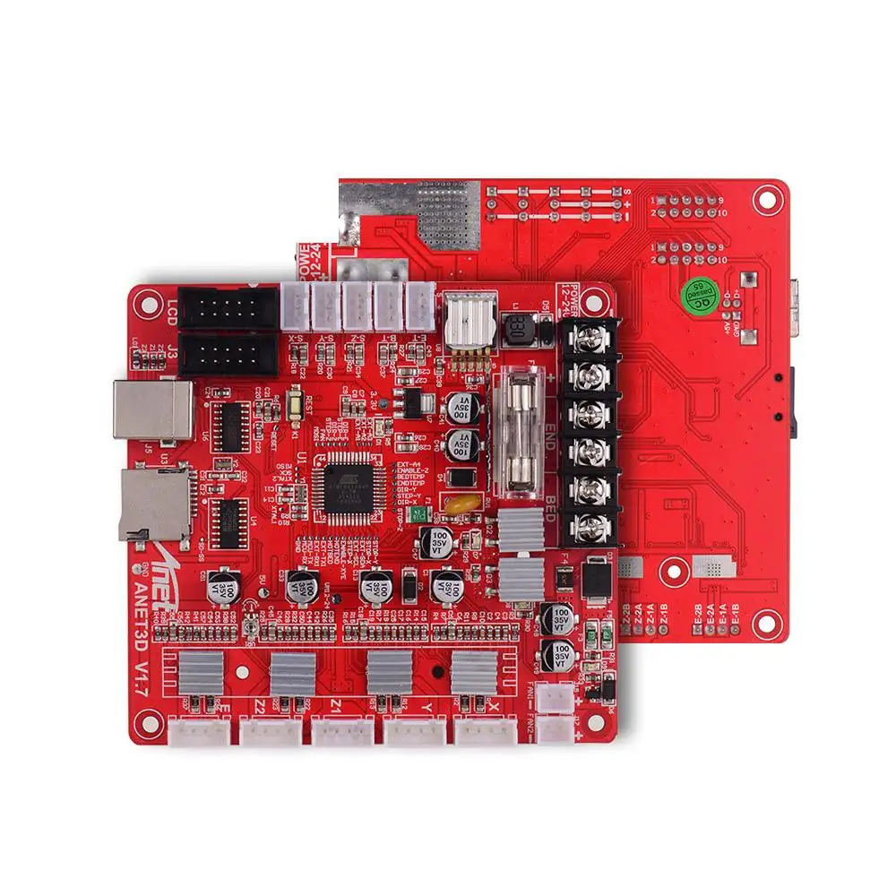 Anet A8 Plus материнская плата A1284 Base V1.7 Базовая управления для RepRap 3D принтер Часть