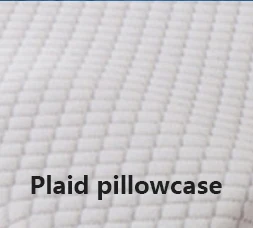Plaid white cover Подушка с эффектом памяти в виде бабочки, защита шеи, медленный отскок, подушка с эффектом памяти, забота о здоровье, ортопедические подушки из пены для шеи - Цвет: Plaid white cover