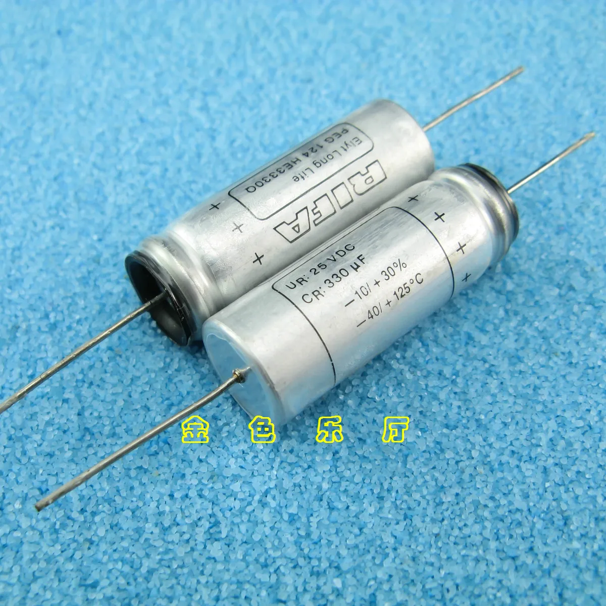 Комплект из 2 предметов новинка RIFA PEG124 25V330UF 13x36 мм Hi Fi аудио Аксиальный