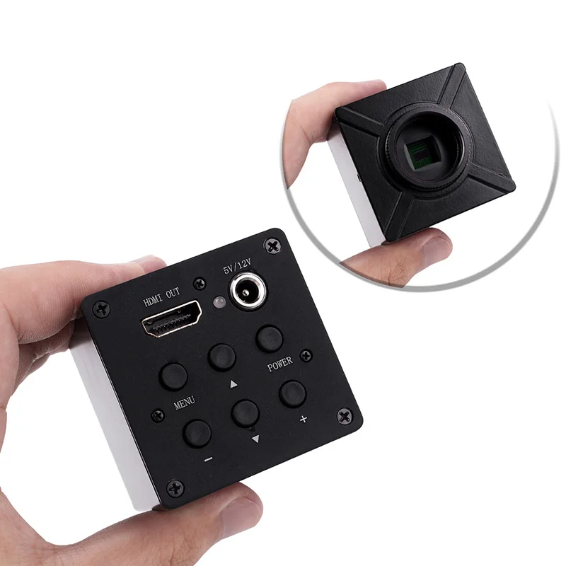 Наборы Цифровых Микроскопов HDMI VGA промышленный микроскоп камера+ 130X C крепление объектива+ светодиодный кольцевой светильник для чип для телефона ремонт микро скап