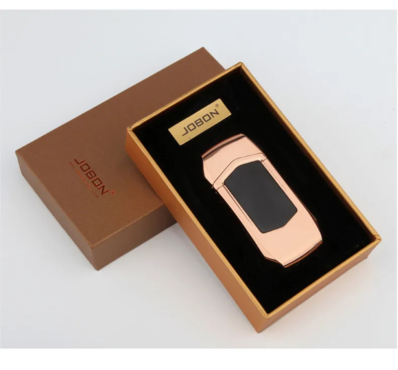 Отпечаток пальца USB перезарядка для курения Электрический подарок металлическая зажигалка для бойфренда отца подруги подарок на Рождество