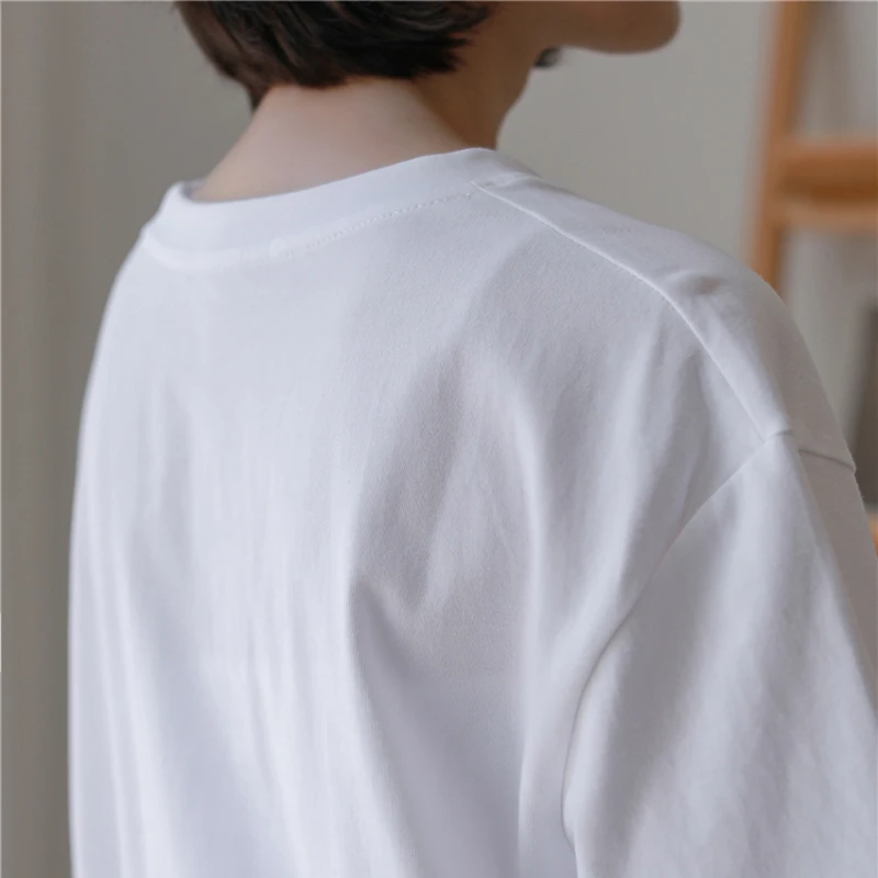 

Korean Fashion Rose Graphic Print t shirt Women Summer Harajuku Oversize White Tees Schoolgirl Streetwear Clothes