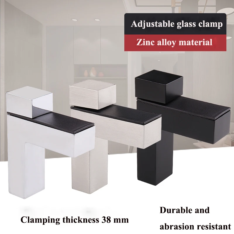 

Стеклянный зажим из цинкового сплава, стеклянный зажим, регулируемая разделительная пластина, пластина, зажим для рыбьего рта, зажим F, креп...