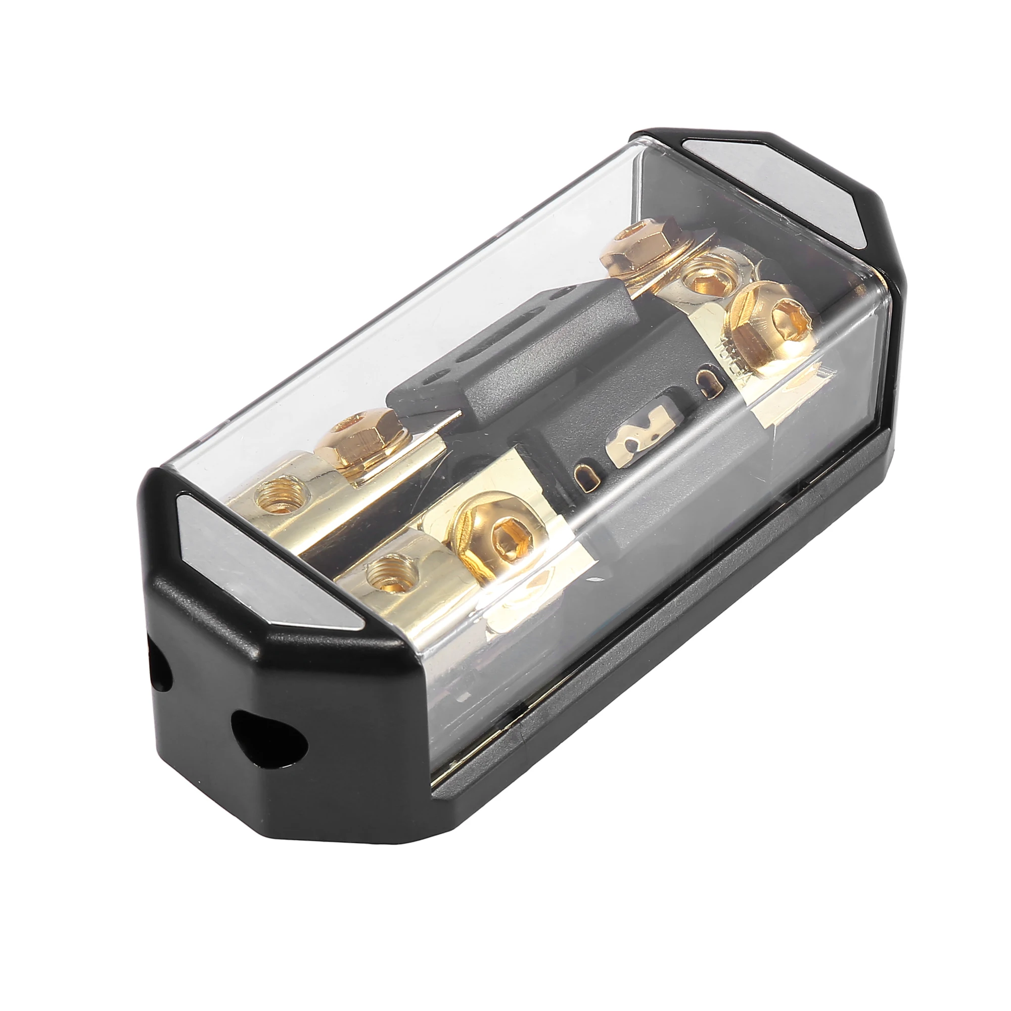

X Autohaux Car Audio Stereo Inline ANL Fuse Holder 2 Way with Fuse Distribution Block