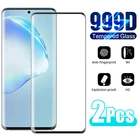 Защитное стекло для Samsung S21 Ultra, S20, S10 Plus, S10E, Note 20 Ultra, Note 10 Plus, 2 шт.