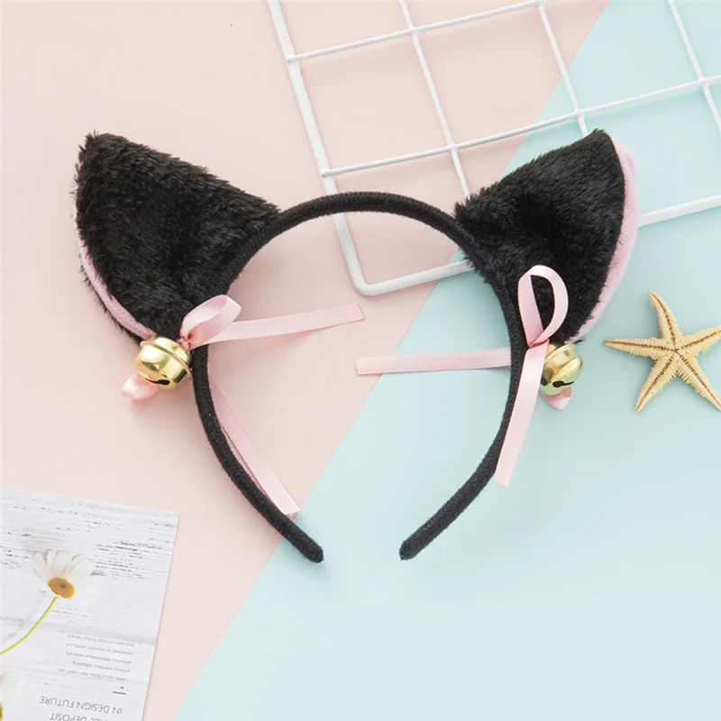 

Cosplay Headwear Masquerade Halloween Cat Ears Cartoon Headband Cosplay Anime Costume Birthday Party Hair Accessories