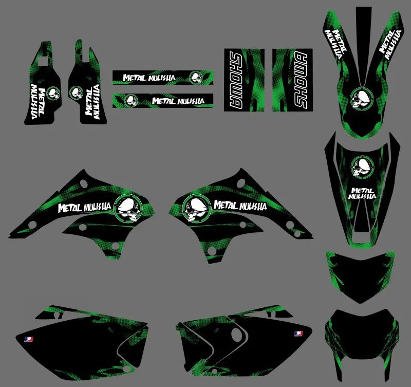 

Наклейки для Кавасаки KLX450, 0452, 2008, 2009, 2010, 2011, 2012, KLX 450