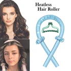 Ободок для завивки волос без нагрева, лента для завивки волос, бигуди для сна