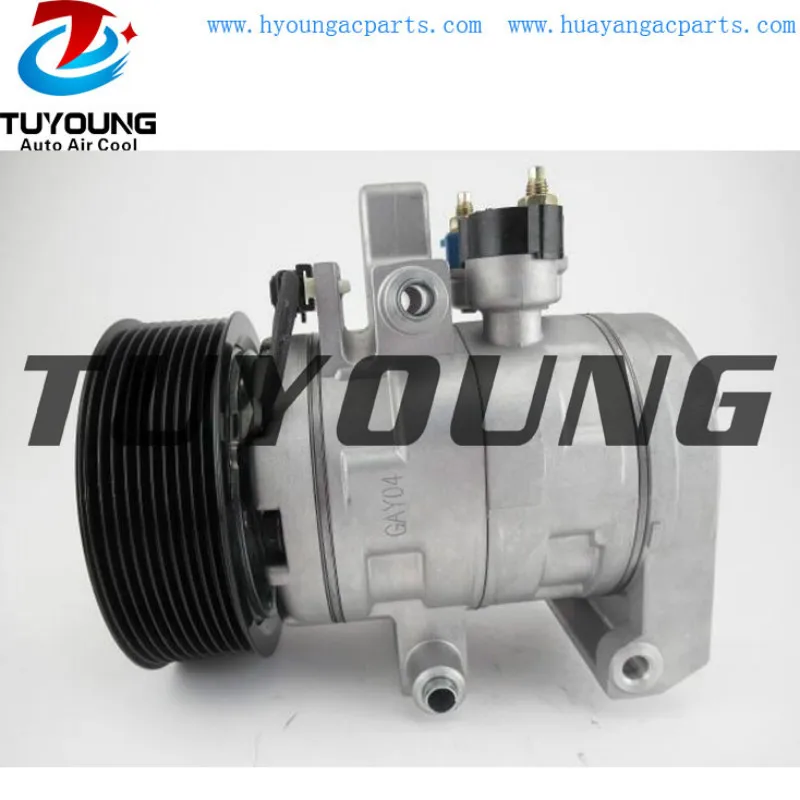 DKS17DS AC A/C воздушный компрессор для Ford Mustang Шелби 5.8L / GT500 5.4L V8 168663 140872 10PK 12V R134a