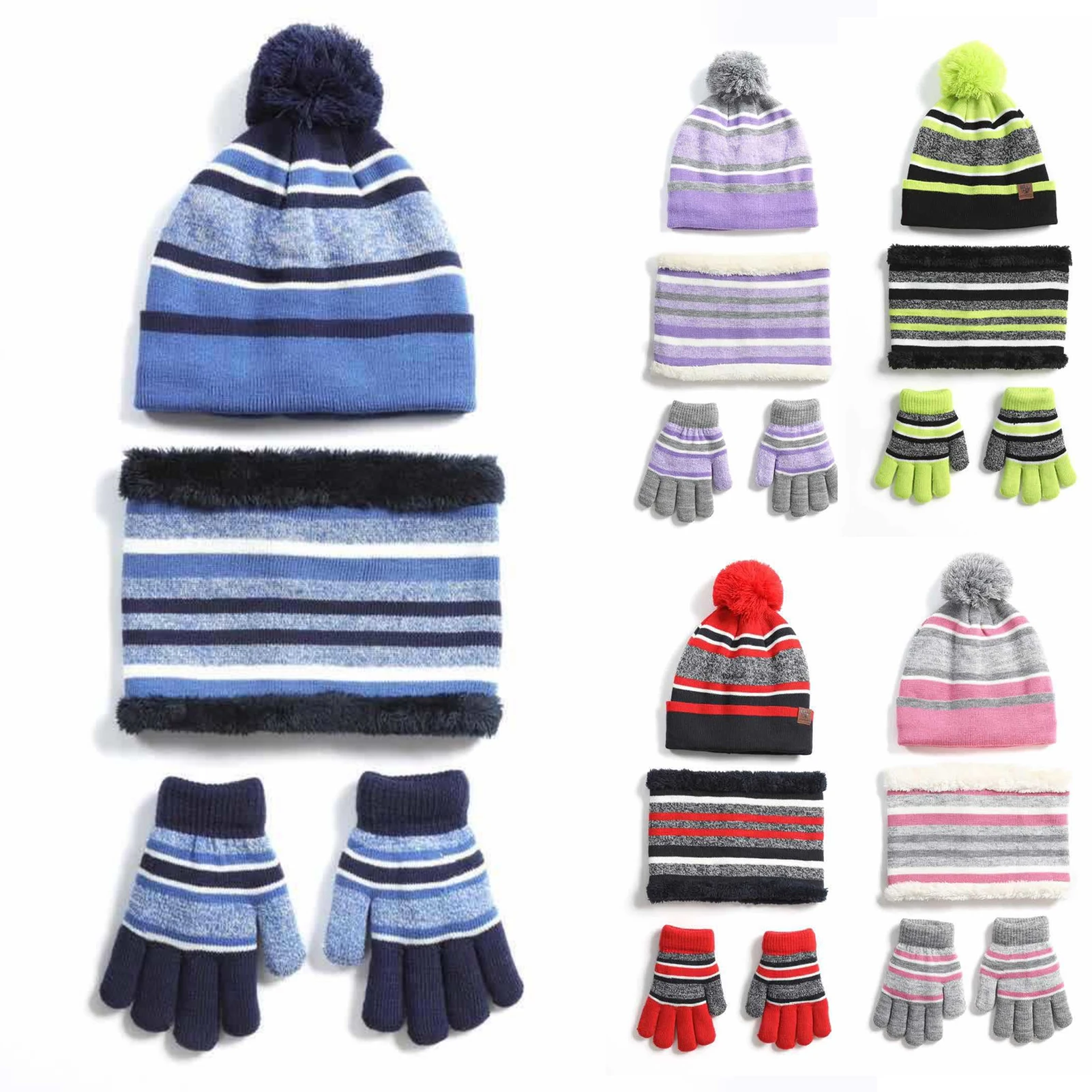 

Scarf, Hat & Glove Sets